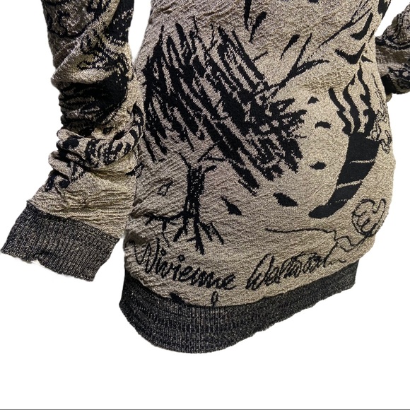 Metallic avivienne Westwood sweater - Picture 4 of 5